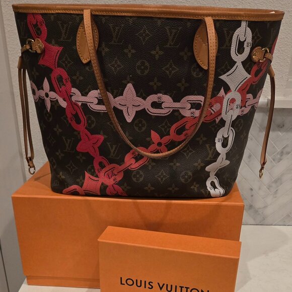 Louis Vuitton limited edition 2016 Bay Chain Neverfull - Picture 6 of 6